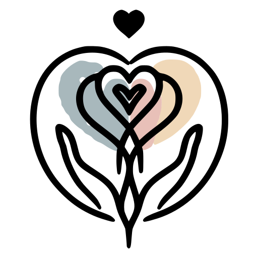A heart held in two open hands